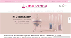 Desktop Screenshot of dettagliperfetti.com